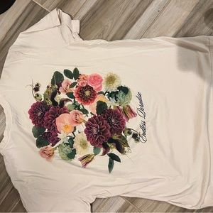 White endless paradise shirt